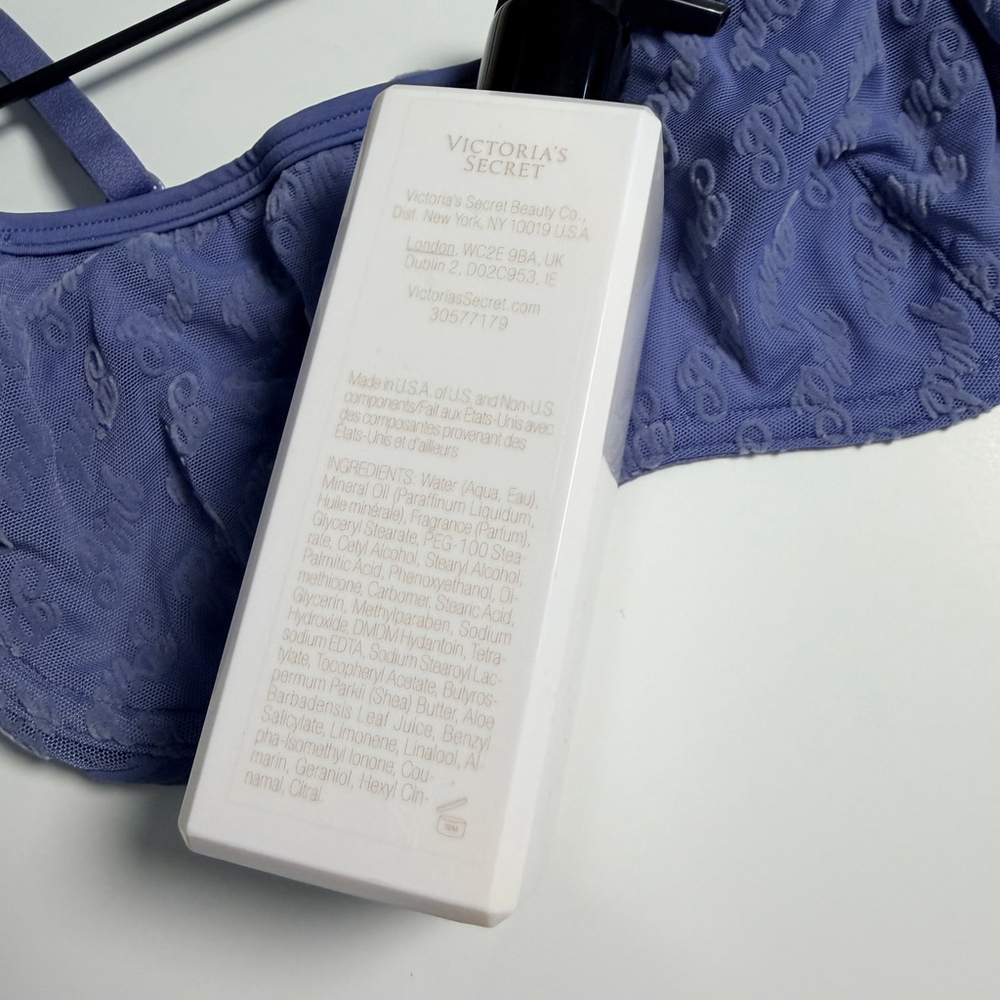 Victoria's Secret PINK Lace Unlined Bandeau Bralette Small NEW Heavenly Lotion - Picture 5 of 7